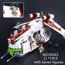 New 05041 Genuine StarWar Series The The Republic Gunship Set Educational Building Blocks Bricks Toys