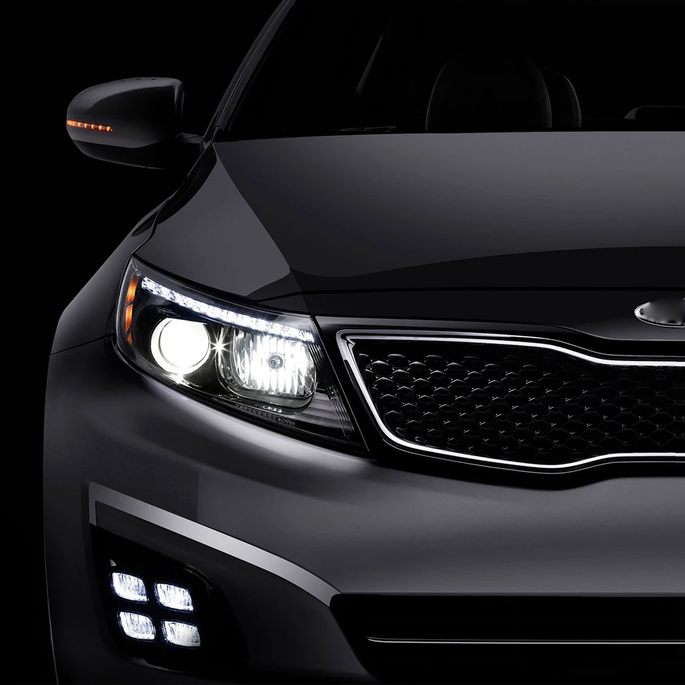 Автомобильные светодиодсветодиодный фары castaleca H1 H11 для Kia Optima Hybrid 2014 2015 48 Вт 6000 К