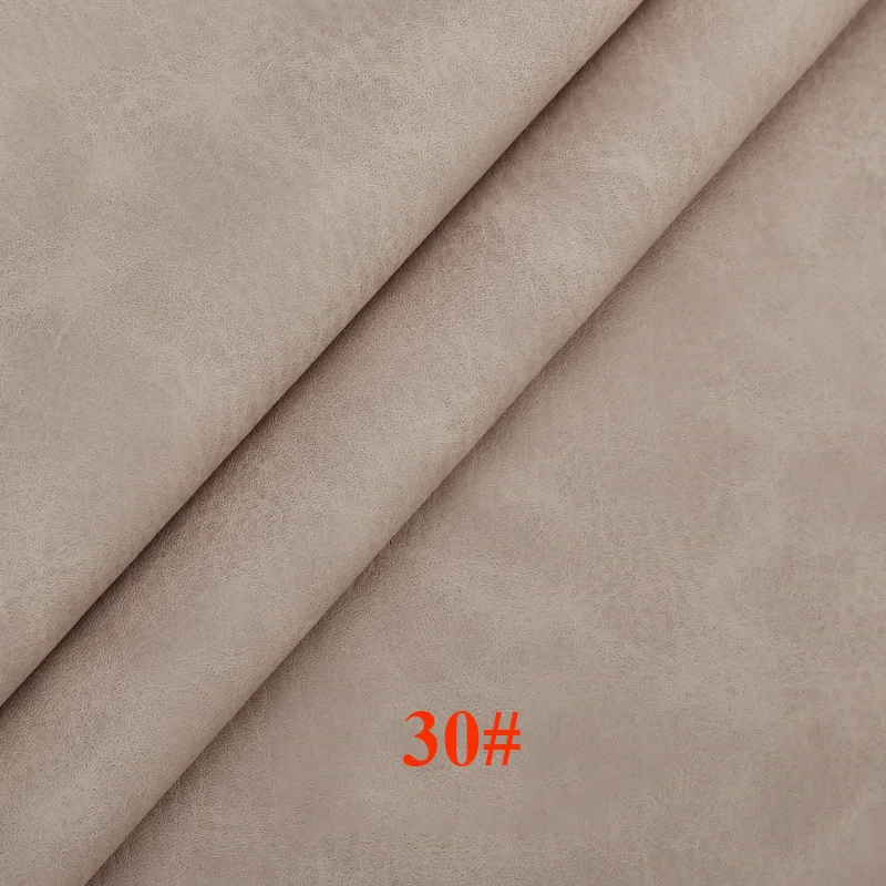 Meetee 100*138cm Faux Artificial Synthetic Leather Fabric for Sewing DIY Bag Shoes Sofa Material Home Decor Accessories - Цвет: 30