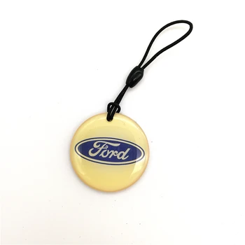 

1Pcs EM4305 Rewritable 125khz Proximity Card RFID Duplicator Badge Copy Keyfob Tag tickets Key Fob Token Ring