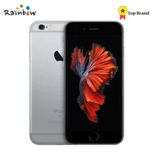 Original apple iphone 6s 4g lte ios celular duplo núcleo 2gb ram tela de 4.7 polegadas com câmera traseira 12mp 5mp câmera frontal