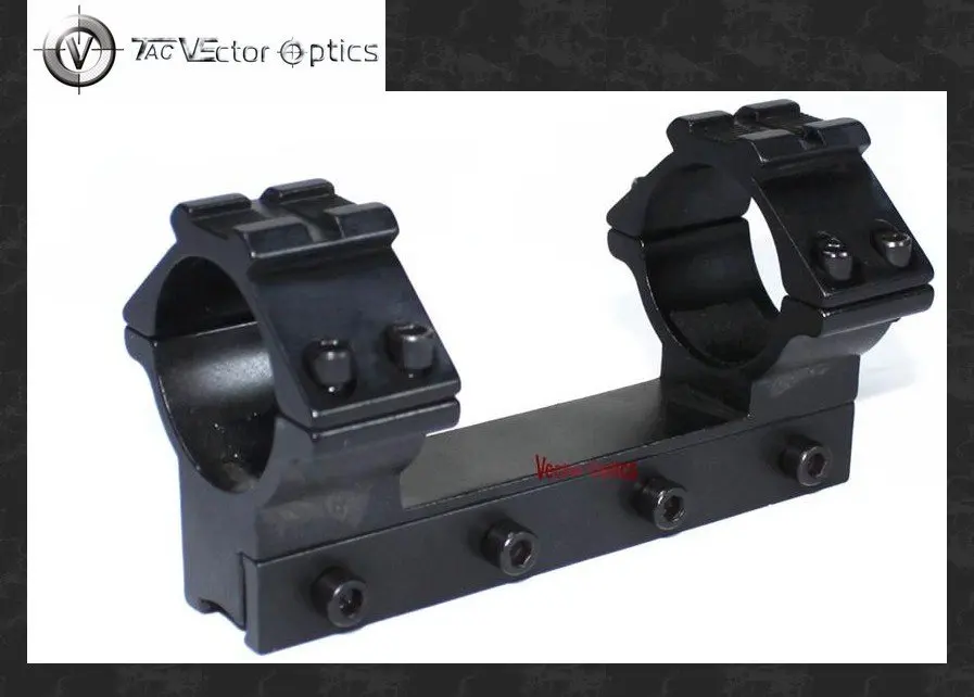 Vector Optics 30mm One Piece Dovetail Rifle Scope Mount Rings with Top