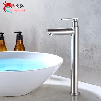 

304 stainless steel single cold casting basin head