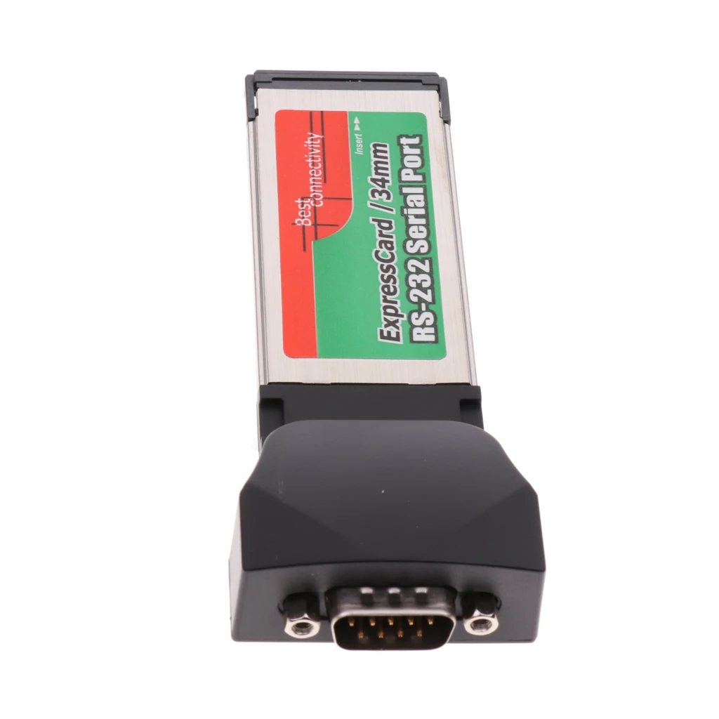 1Pcs Expresscard 34mm Serial Port Express Card RS232 Serial Port Adapter Card for Notebook