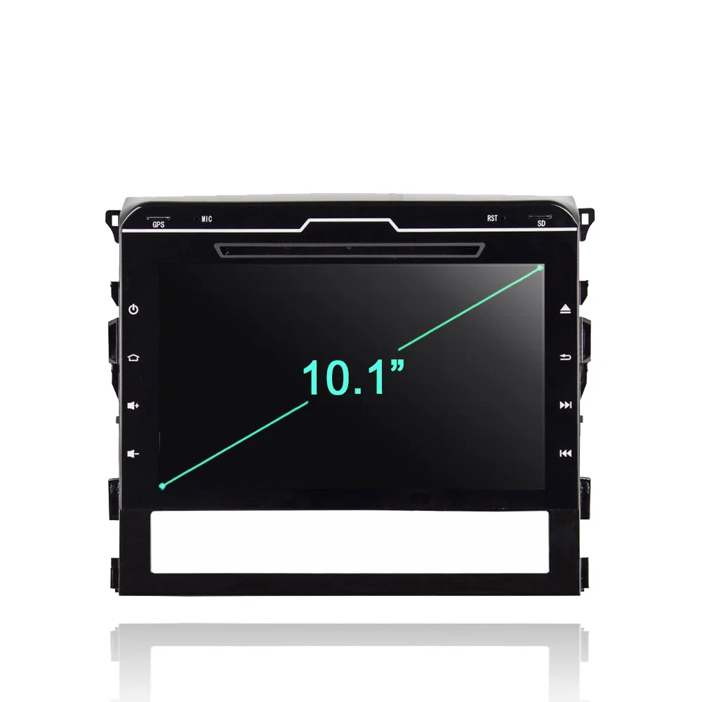 Flash Deal 9" DSP TDA7851 2 din Android 9.0 Car DVD Player 4GB RAM 64GB Bluetooth RDS Radio GPS multimedia For Toyota Land Cruiser 2016 4