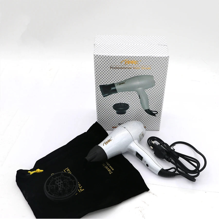 

Profession Mini Hair Dryers Portable Household Small Hair Dryer Silver Plaid 1120W Dual Voltage Travel Hair Dryer HD1010-DC