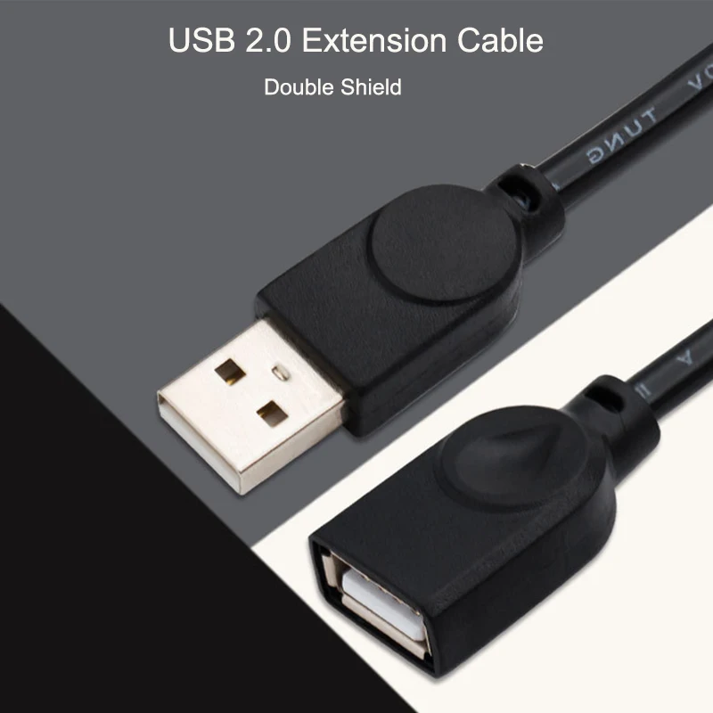 

USB Extension Cable Super Speed USB 2.0 Cable Male to Female 1.5 m Data Sync USB 2.0 Extender Cord Extension Cable