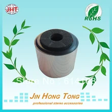 Серебряный штамповочный ударопрочный каучук ноги для электроники, резьбовые резиновые ножки, спикер резиновые ножки