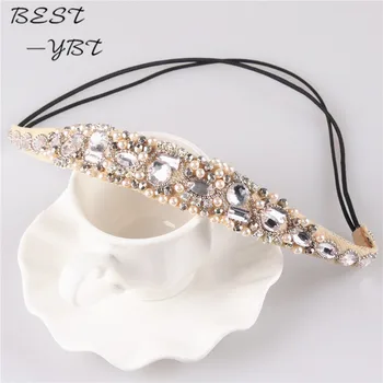

New Korean Hair accessories Rhinestone Pearls Headbands Girls Headwear Hair Jewelry