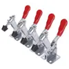 Hand Tool Toggle Clamp 201B Antislip Red Horizontal Clamp 201-B Quick Release Tool 4Pcs ► Photo 2/6