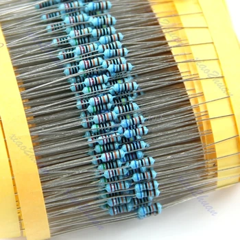 

30 Kind 1/4W Resistance 1% Metal Film Resistor Assorted Kit Each 20 Total 600pcs Dropship