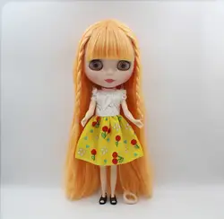 Blygirl, Блит куклы, желтый челка, прямые волосы, нормальной тела, 7, 1/6 куклы, 30 см, может быть заменен