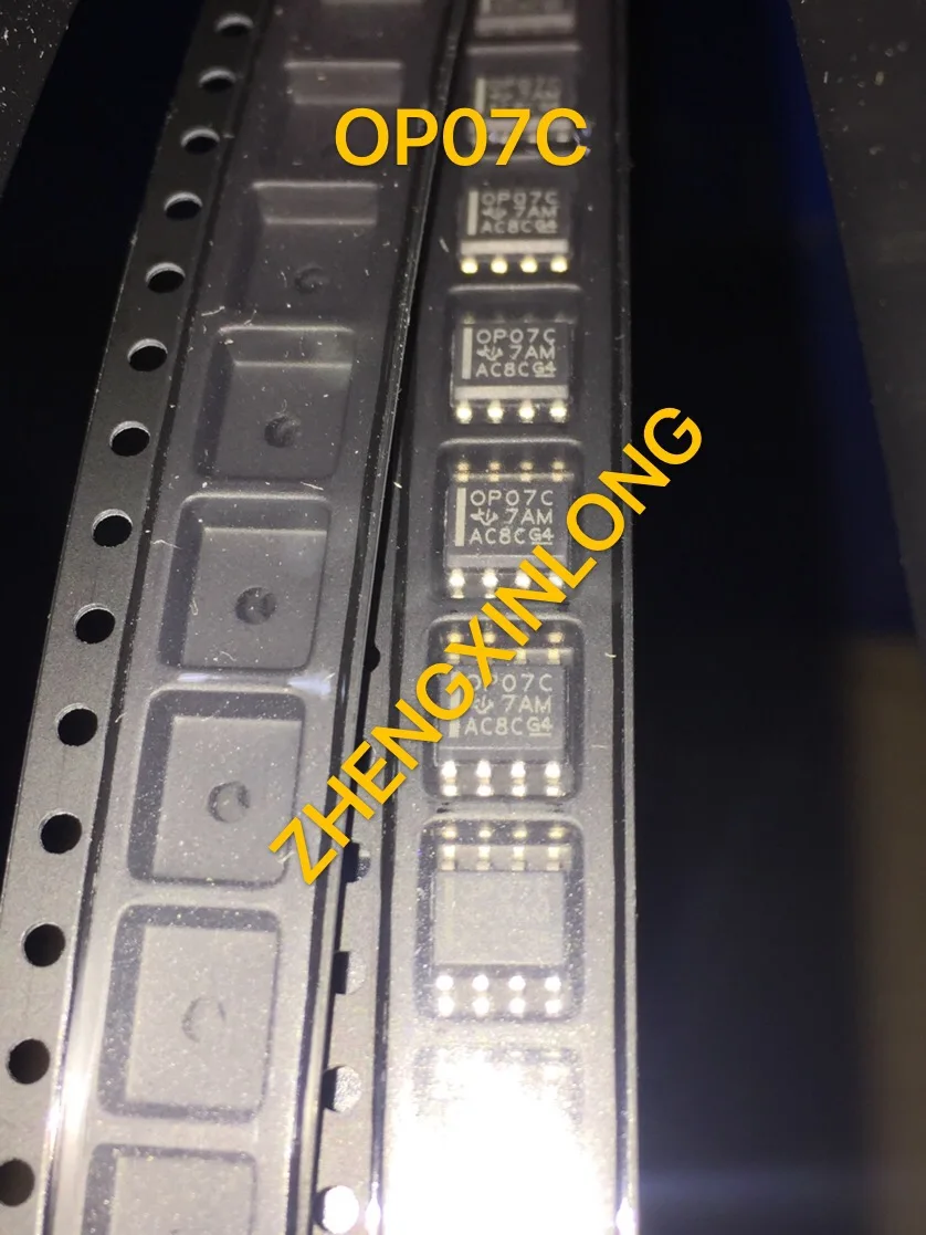 10 unids OP07 OP07C OP07CDR SOP8 amplificador operacional de bajo ruido Bipolar Op Amps | Лампы и освещение