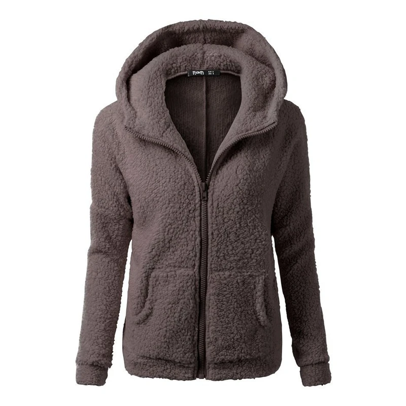 SWYIVY Woman Sweatshirts Hoodie Solid Color Plus Velvet Full Sleeve Hooded Zipper Sweatshirt Thick Zip-up Female SWYIVY Woman Sweatshirts Hoodie Solid Color Plus Velvet Full Sleeve Hooded Zipper Sweatshirt Thick Zip-up Female