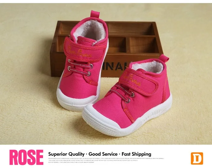 New Autumn Baby Shoes 2017 Casual Demin Jeans Children Boots Winter Canvas Rubber Boys Sneakers Plush Warn Toddler Girls Shoes 467 (5)