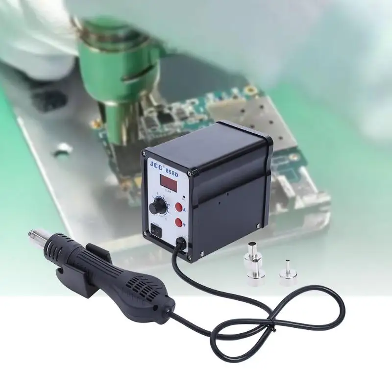 

858D hot air demolition welding station digital control temperature EU