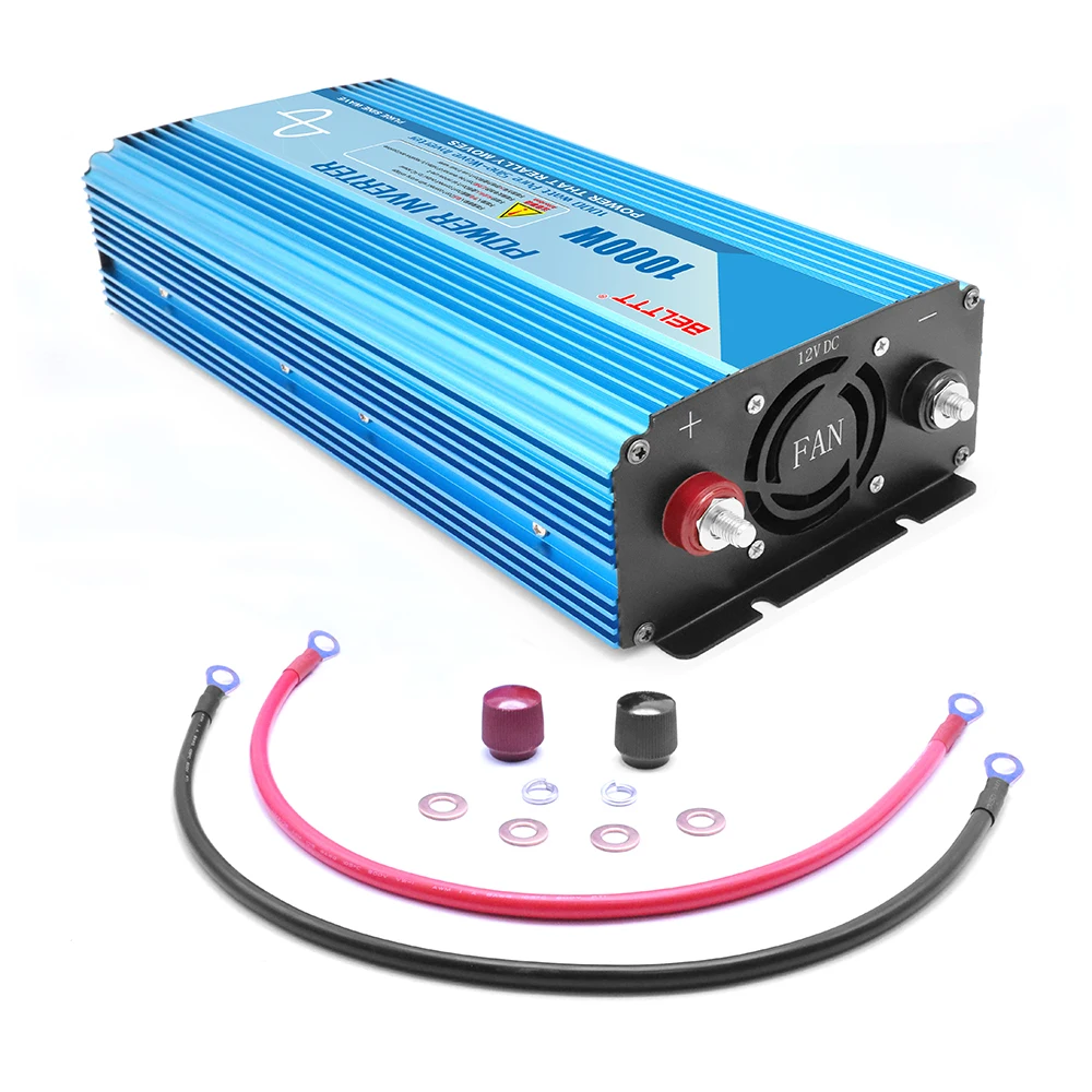 US $113.61 1000w 12v Dc To Ac Power Inverter 12v Inverter Pure Sine Wave
