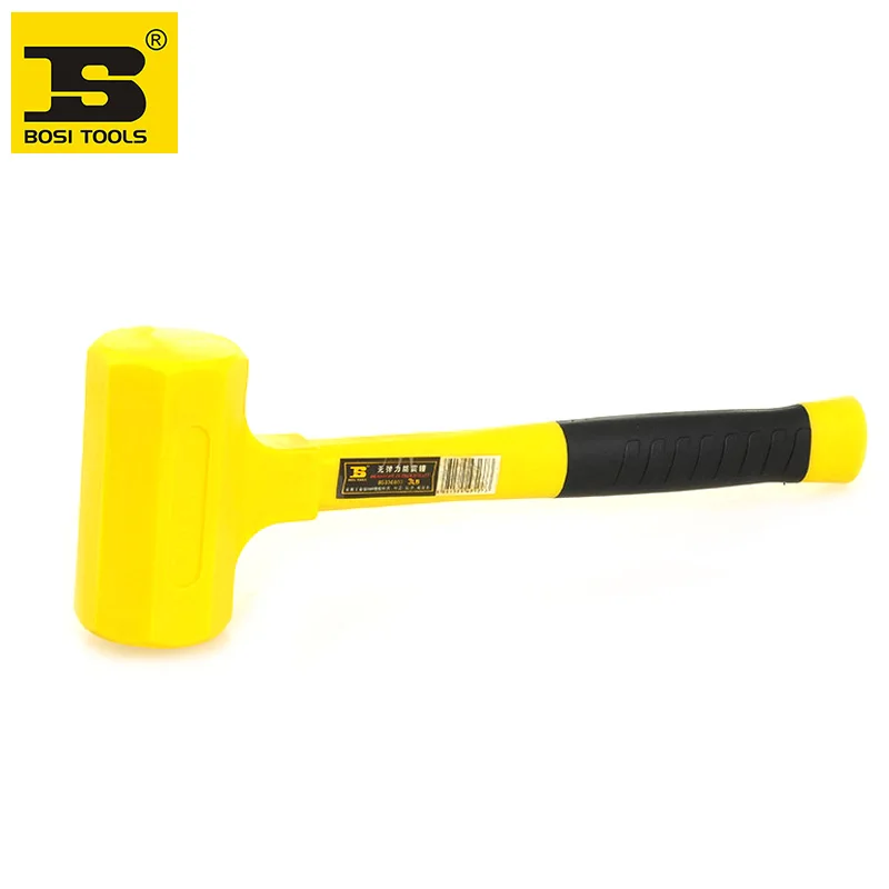 free shipping BOSI dead blow rubber mallet hammer 1lbin Hammer from
