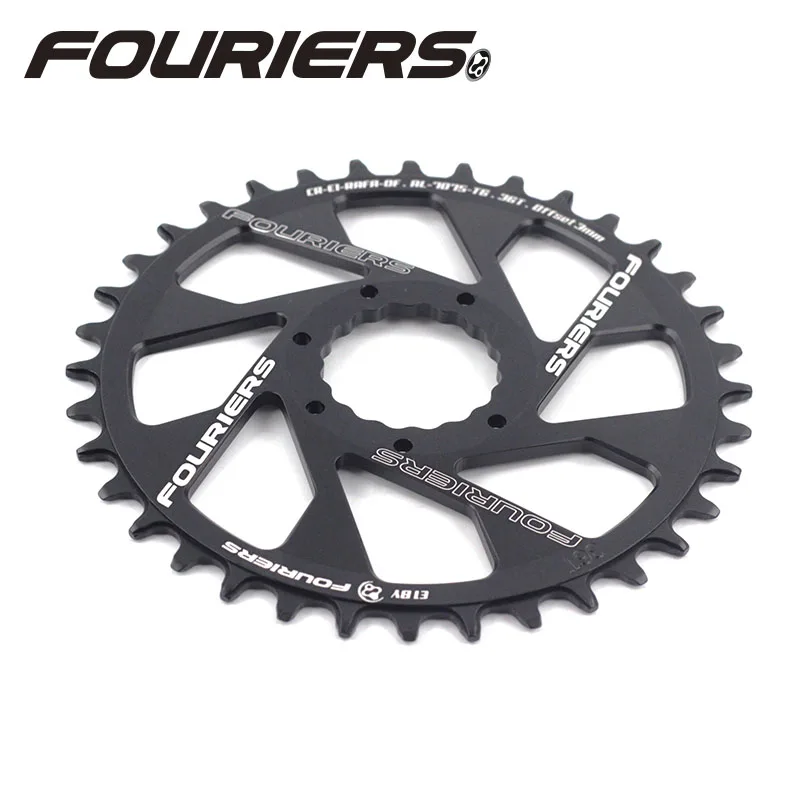 Fouriers MTB Bike Single Chainring 3mm Offset Direct Mount For Cinch NEXT R SL SIXC TURBINE AEFFECT Narrow wide Teeth Chainwheel