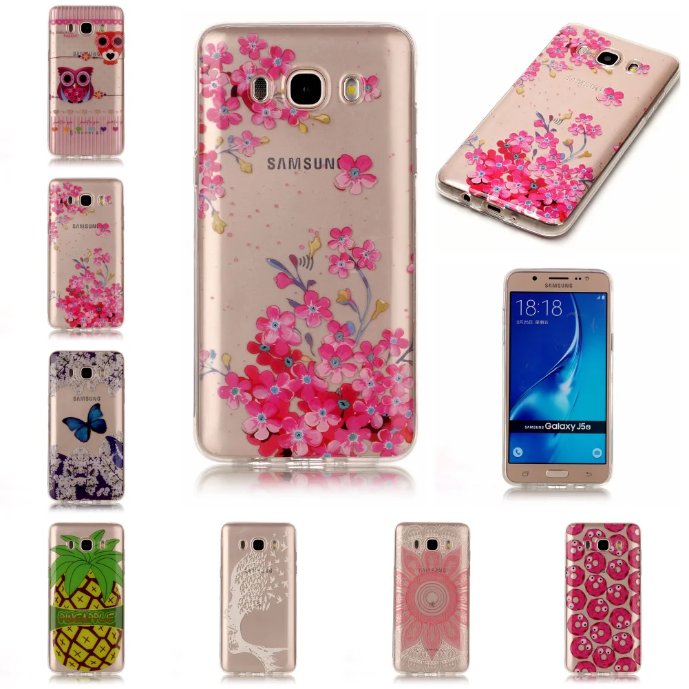 Для Sumsung Samsug Galaxy J5 2016 J 5 дешевый новый лучший мягкий силиконовый Ультра Прозрачный