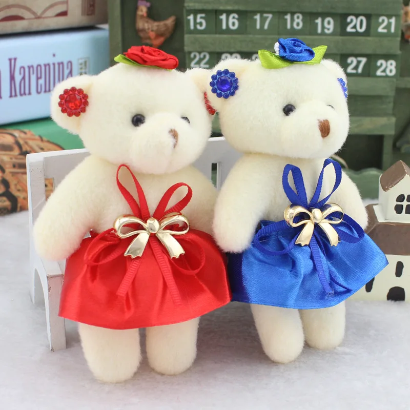Stuffed Teddy Bear Bouquet Mini Cartoon Bear Stuffed Toys Small