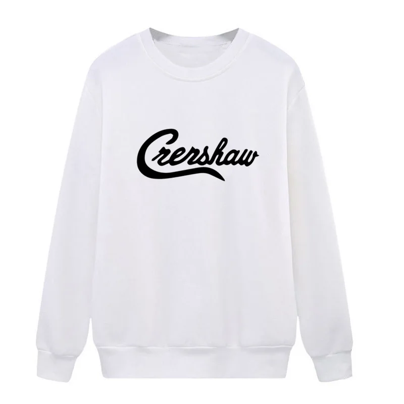 Для Мужчин's толстовки Nipsey Hussle Crenshaw Crewneck пуловер с длинным рукавом хип хоп Рэп женская одежда S-XXXL - Цвет: 2