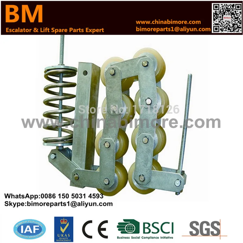 

GAA332Z4,Escalator Handrail Support Chain,7 Rollers for 506NCE