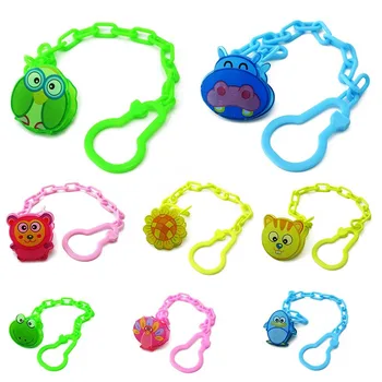 

1pcs Baby Cartoon Pacifier Chain Infant Nipple Clip Comfort Feeding Baby Toddler Soother Nipples
