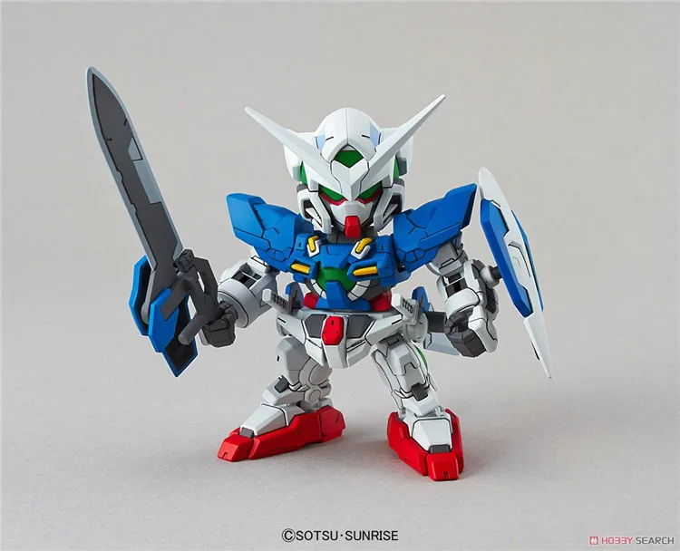 Bandai Gundam 02753 SD BB EX Стандартный Exia мобильный костюм сборки модель Наборы фигурки Детские игрушки