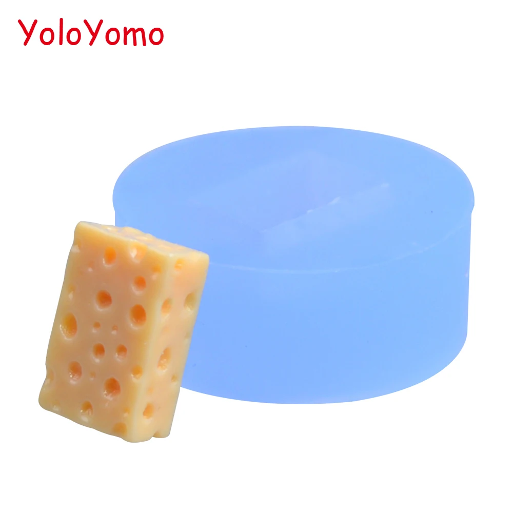 G605YL прямоугольная силиконовая форма для торта Fimo глиняная Жевательная паста