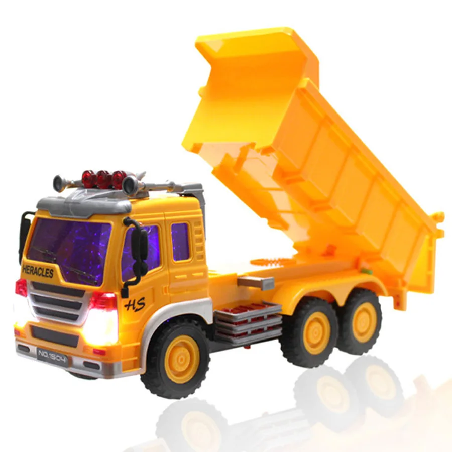 

Children Toy Car Dumpers ABS Engineering Vehicle Model Simulation Excavator Inertia Children's Toys Gift Diecasts Toys Vehicles