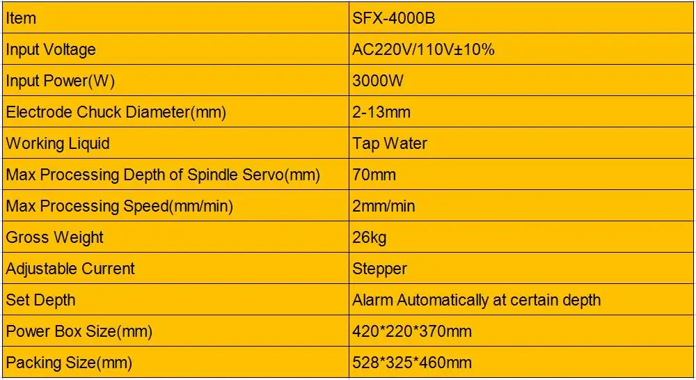 Portable EDM broken tapdrilldriftscrew etc remover SFX-4000B (7)