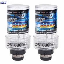 2 шт. 35 Вт D2S/D2C ксеноновая разрядная лампа высокой интенсивности для автомобиля Замена 4300 k 5000 k 6000 k 8000 k 10000 k HID Белый свет фар лампы противотуманных фар автомобиля для укладки волос