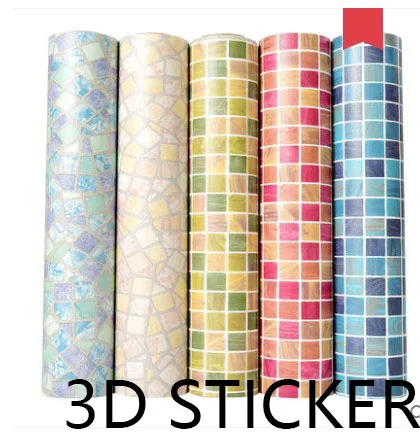 

Kitchen oil proof stickers, mosaic wall stickers, bathroom, waterproof, self adhered wallpaper, heat-resistant bathroom hy02