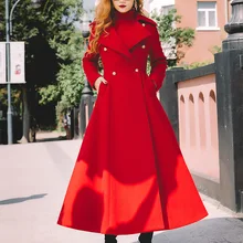 Весенний Стиль X-Long двубортный большой размер