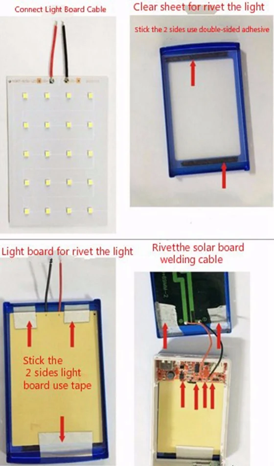 No battery 18650 Solar Power Bank Charger Dual USB Phone Powerbank DIY Box for Samsung iPhone Xiaomi Pover Power Bank Case 10000 (15)