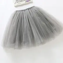 Новая брендовая одежда для девочки ясельного возраста розовый юбка-пачка дети принцесса Юбка для девочек бальное платье Pettiskirts День