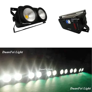

DuanFei Light Blinder 2X100W COB LED Warm White Cold Audience Stage led blinder dmx