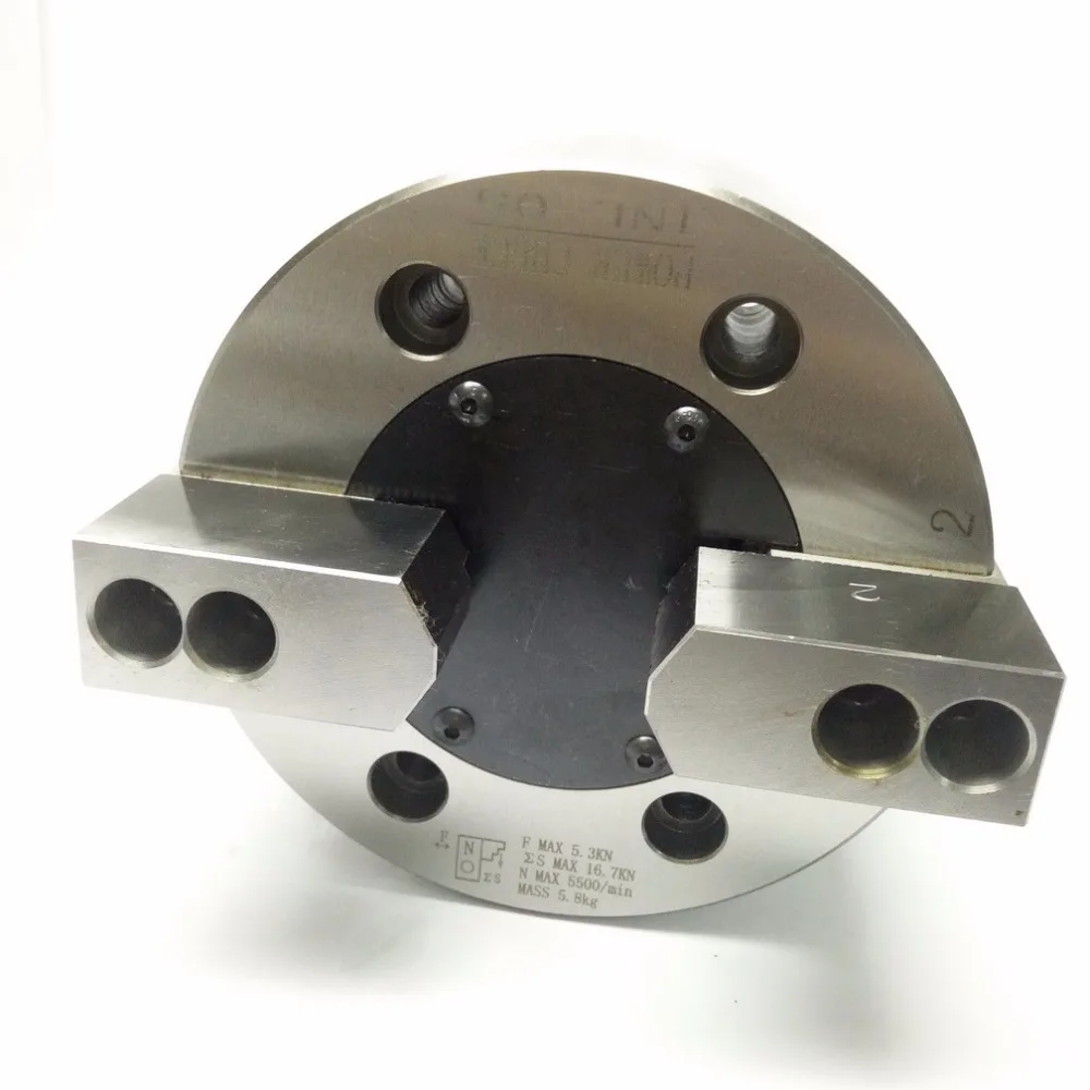 MZG 6 8 inch JNL 06 2 Jaw Solid Power Chuck for CNC Lathe Carrier