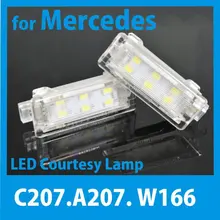 Sd мотор() для Mercedes CLK 2010 A207 C207 светодиодный под двери свет ml W166 светодиодный плафон