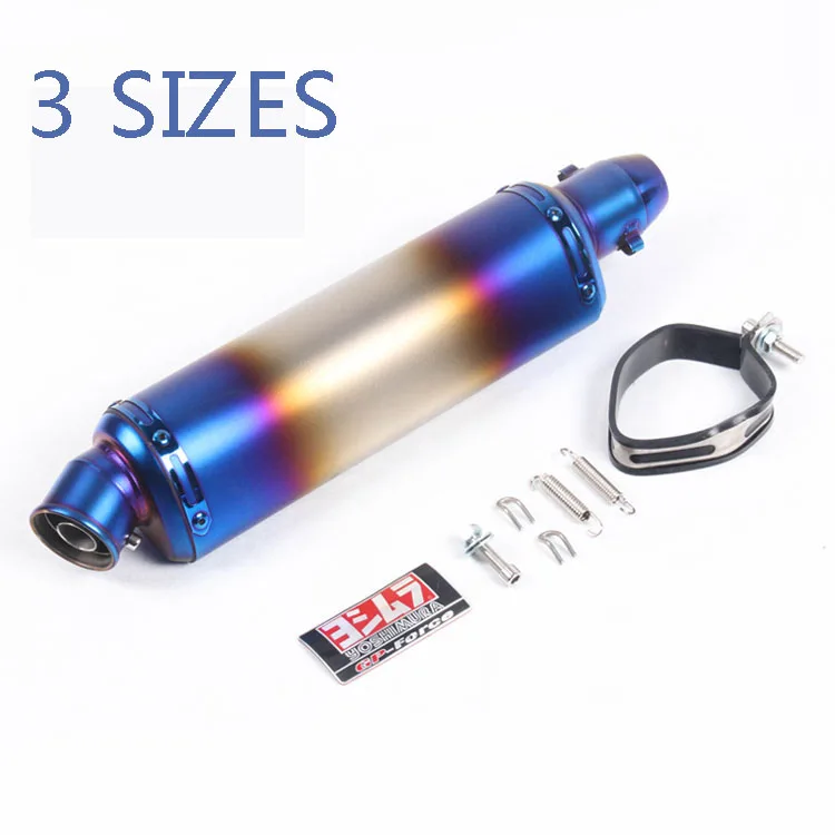 

Motorcycle Exhaust Motorbike Akrapovic Yoshimura Exhaust Pipe Silencer For KTM ATV Z750 Z800 Z1000 NINJA250 CBR CRF230