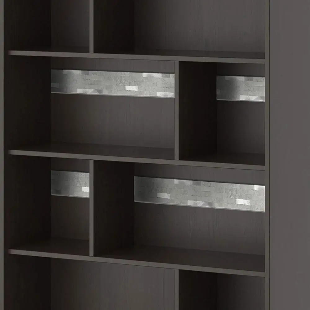 Vividtiles очистка и палочка каменная плитка Backsplash металлическая серая щетка