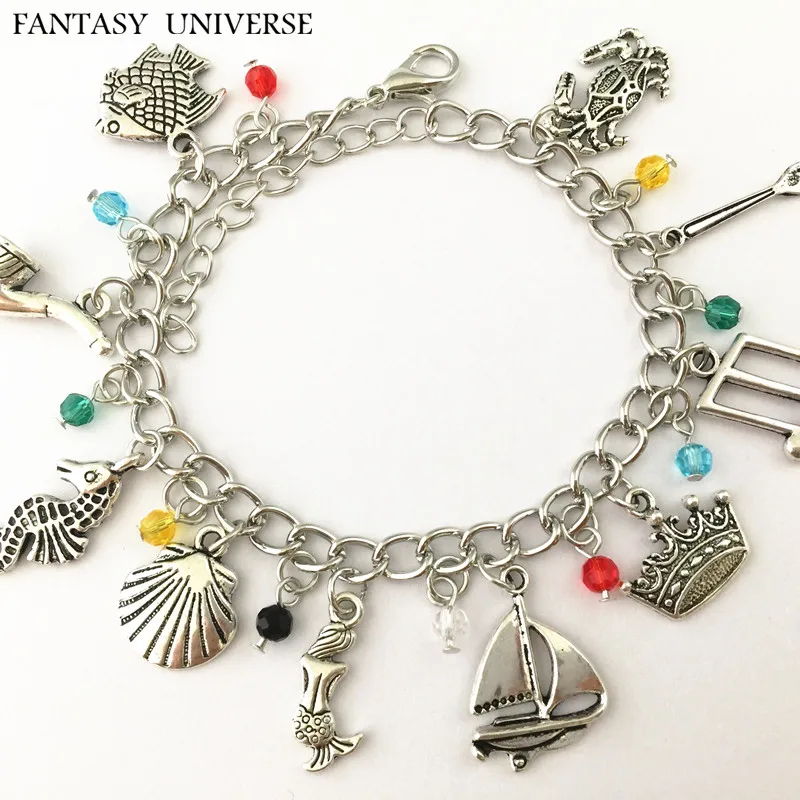 FANTASY UNIVERSE Free shipping 20pc a lot The Little Mermaid Charm