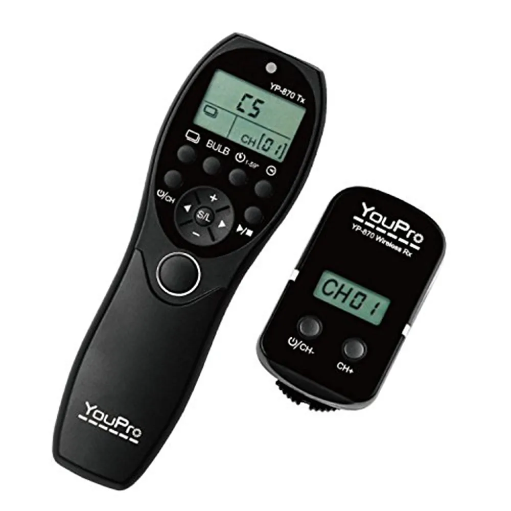 Youpro yp-870ii/L1 2.4 г Беспроводной Таймер спуска затвора Дистанционное управление для