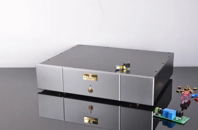 DIY усилитель Чехол Размер 430*95*340 мм имитация гаваина шасси/ЦАП Декодер