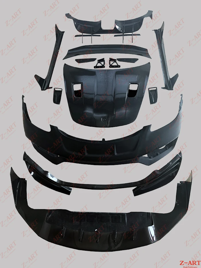 Z-ART ETERNA body kit для Porsche 718 Boxster Cayman- углеродное волокно aerokit+ передний бампер для Porsche 718