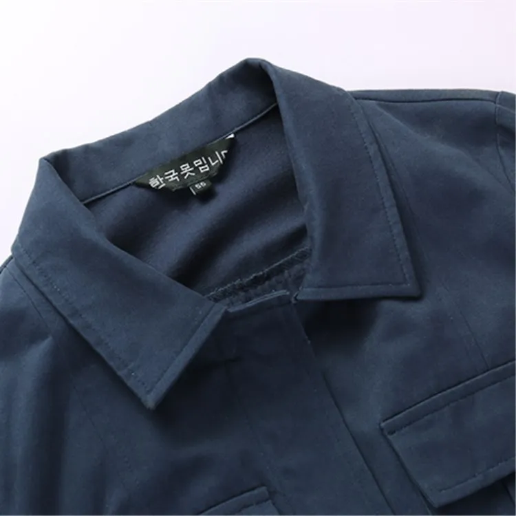 Spring 2019 New Style Fanghua Miao Star Identical Shirt-style Short Jacket Net Gauze Two-piece Set Women Coats and Jackets