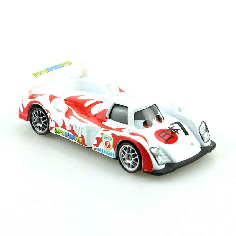 100% Оригинальные Disney Pixar Cartoon Car Shu Todoroki 1:55 весы литья под давлением автомобиля из