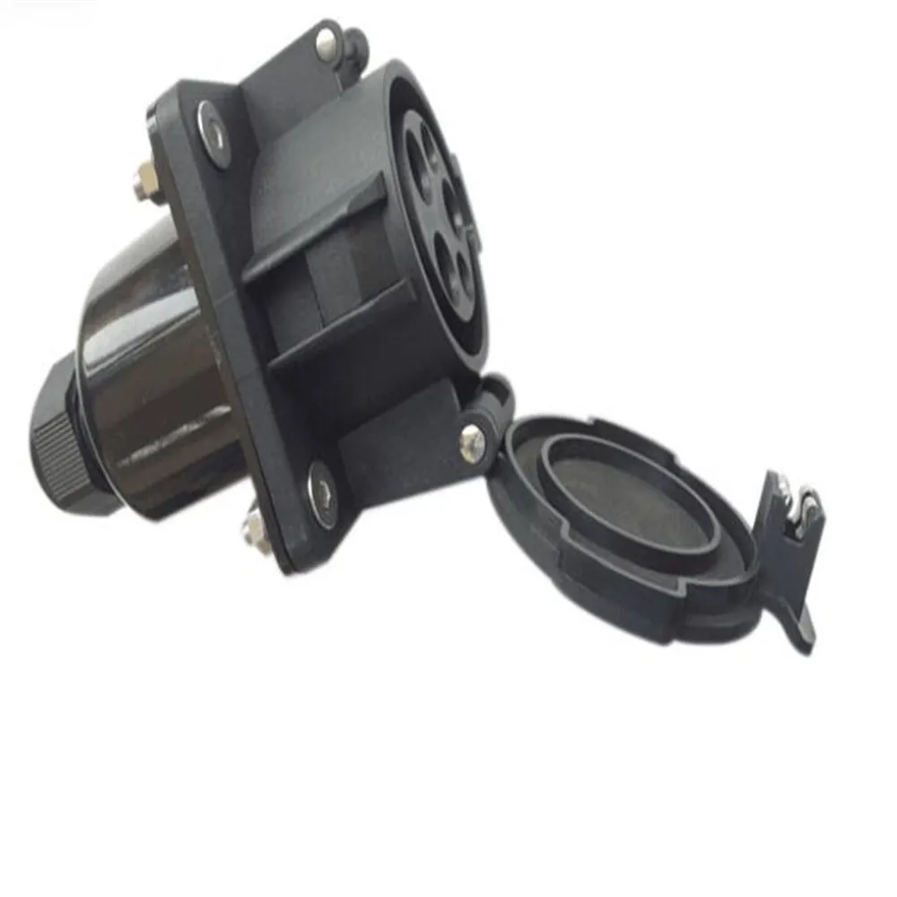 DUOSIDA тип 1 J1772 EV розетка 32Amp зарядный вход M3/Тип 32A IP54 AC зарядное устройство разъем