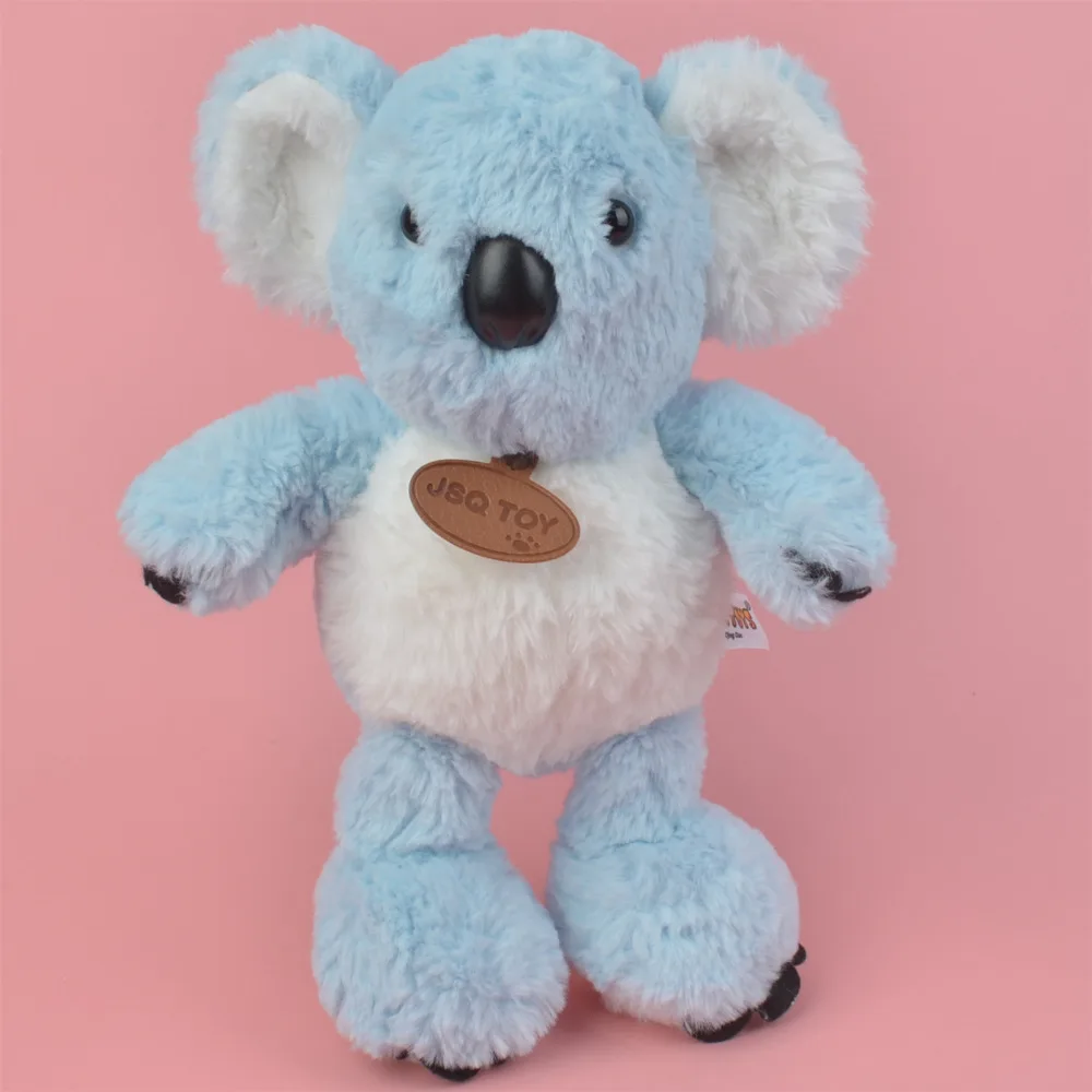 30 см очень мягкая синяя коала плюшевая игрушка, подарок для малышей, детская игрушка, оптовая продажа, Бесплатная доставка